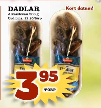 Supergrossen Dadlar erbjuda