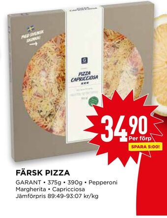 Willys Färsk pizza erbjuda