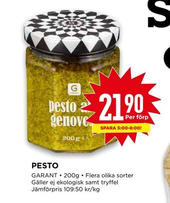 Willys Pesto erbjuda