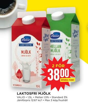 Willys Hemma Laktosfri mjölk erbjuda