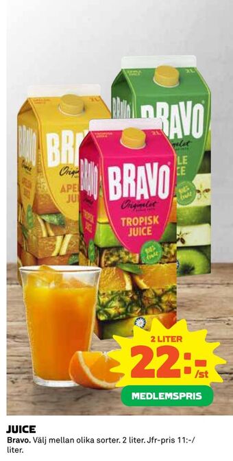 Coop Juice erbjuda