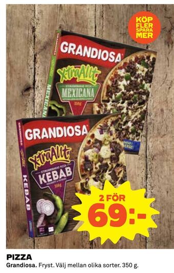 Coop Pizza erbjuda