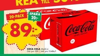 ÖoB Coca cola erbjuda