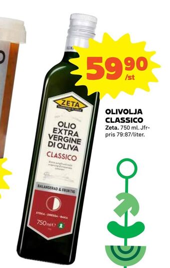 Coop Olivolja classico erbjuda