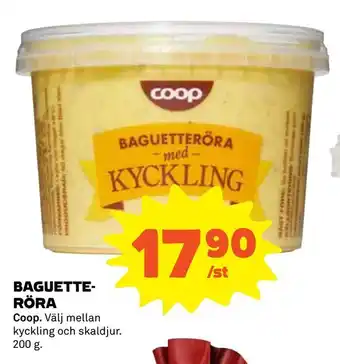 Coop Baguette- röra erbjuda