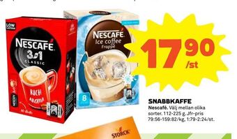 Coop Snabbkaffe erbjuda