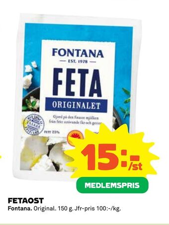 Coop Fetaost erbjuda