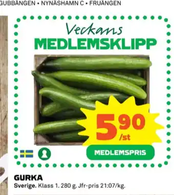 Coop Fontana gurka erbjuda