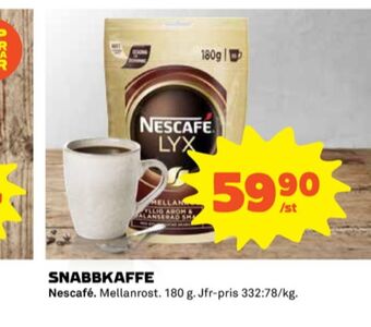 Coop Nescafé lyx instant kaffe erbjuda