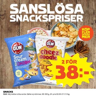 Coop Olw chips erbjuda