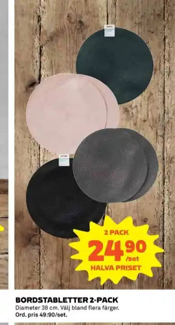 Coop Olw bordstabletter erbjuda