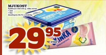 Matdax Fjällbrynt mjukost erbjuda