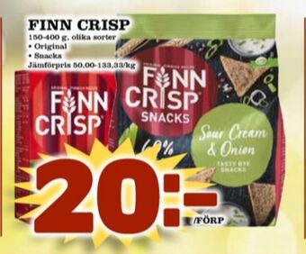 Matdax Finn crisp knäckebröd erbjuda