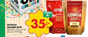 ÖoB Gold instant kaffe erbjuda