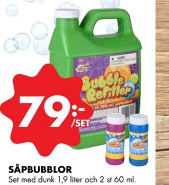 ÖoB Everyday bbq såpbubblemix erbjuda