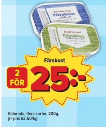 Östenssons Eldorado färskost erbjuda