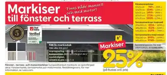 Rusta Bestway markiser erbjuda