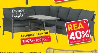 Rusta Maku utemöbler erbjuda