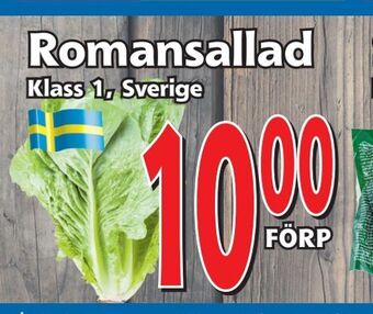 Supergrossen Romansallad erbjuda