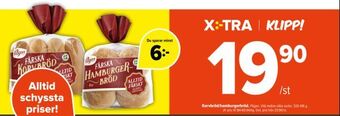 Coop Extra Korvbröd/hamburgerbröd erbjuda