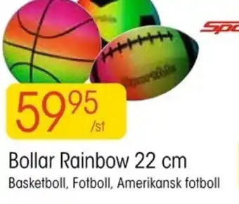 EKO Bollar Rainbow 22 cm erbjuda