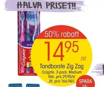 Colgate Tandborste ZIg Zag
