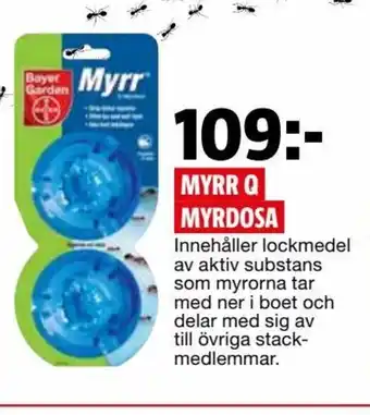 Bauhaus Myrr Q Myrdosa erbjuda