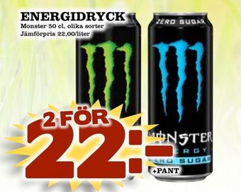 Nya Pulsen Energidryck erbjuda