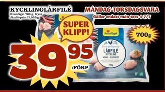 Nya Pulsen Kycklinglårfilé erbjuda