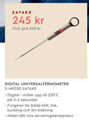 Digital universaltermometer