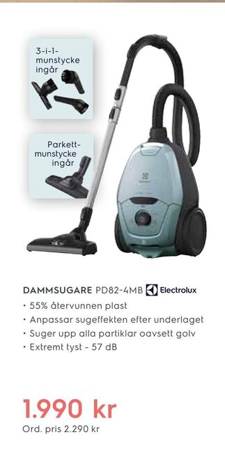 Electrolux Home Dammsugare erbjuda