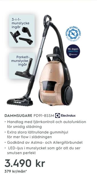 Electrolux Home Dammsugare erbjuda
