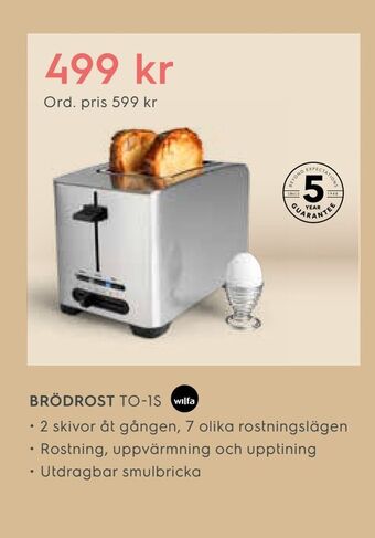 Electrolux Home Brödrost erbjuda