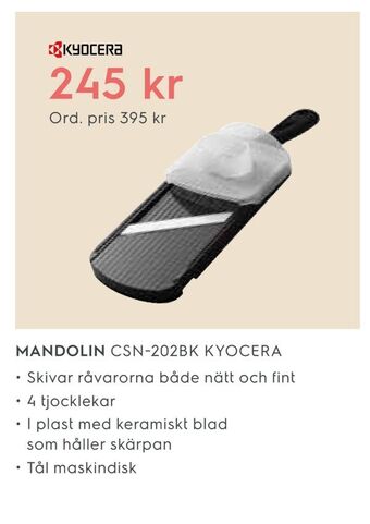 Electrolux Home Mandolin erbjuda