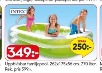 Bo Ohlsson Intex pool erbjuda