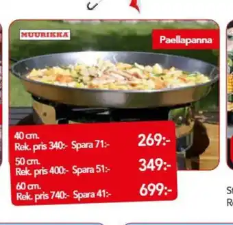 Bo Ohlsson Muurikka grillpanna erbjuda