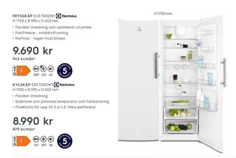Electrolux Home Electrolux kylskåp erbjuda