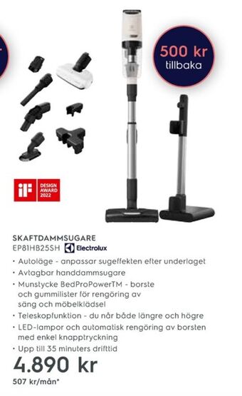 Electrolux Home Electrolux dammsugare erbjuda
