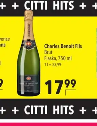 Charles benoit fils champagne