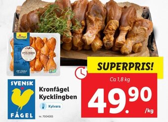 Lidl Kronfågel kycklingben erbjuda