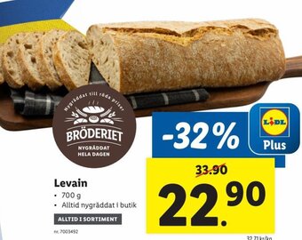 Lidl Levain erbjuda