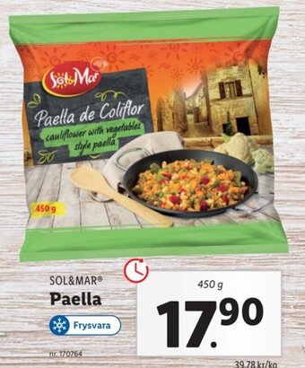 Lidl Paella erbjuda