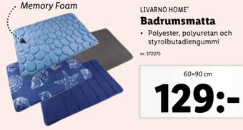 Lidl Badrumsmatta erbjuda