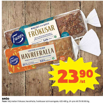Coop Konsum Bröd erbjuda