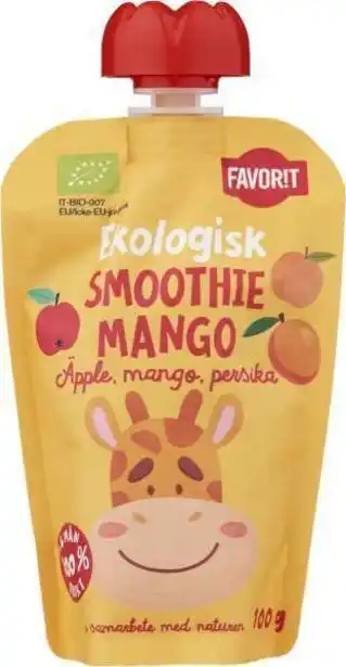 City Gross Smoothie mango 6 mån eko erbjuda