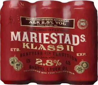 Mariestad öl 2,8%