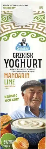 City Gross Grekisk yoghurt mandarin/lime erbjuda