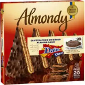 Mandeltårta med daim fryst almondy 1kg