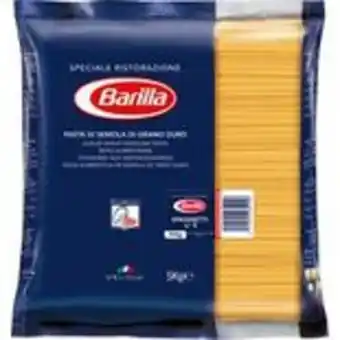 Snabbgross Spaghetti pasta barilla 5kg erbjuda