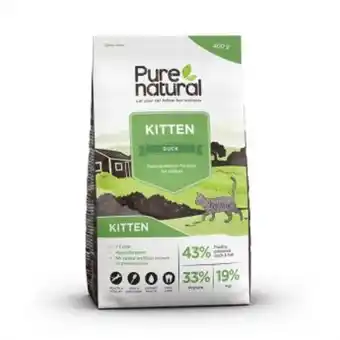 Purenatural kitten duck